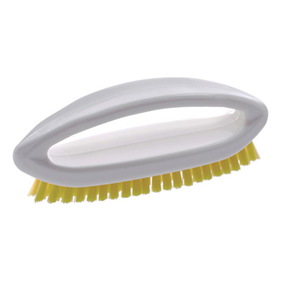 トラスコ TRUSCO グリップ付ハンドブラシ （HACCP対応） THB-G-Y 381-6536 (商品コード：166192)