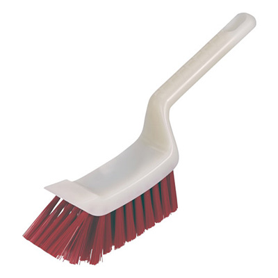 トラスコ TRUSCO スクレーパー付ブラシ （HACCP対応） SCBR-R 381-6329 (商品コード：166205)