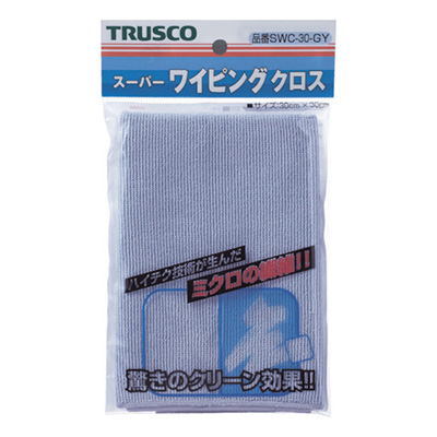 トラスコ TRUSCO 「スーパーワイピングクロス」 SWC-30-GY 219-6051 (商品コード：166344)