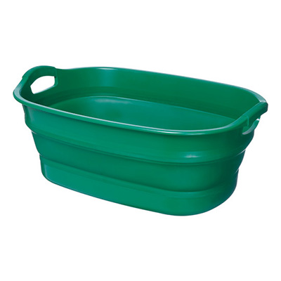 トラスコ TRUSCO 折りたたみタライ TORT-GN 114-8480