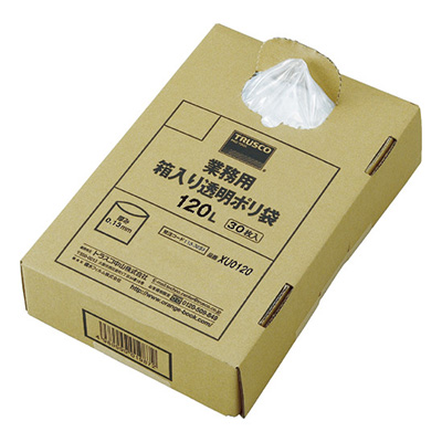 トラスコ TRUSCO 業務用ポリ袋 （超厚手タイプ） XU0120 115-3693