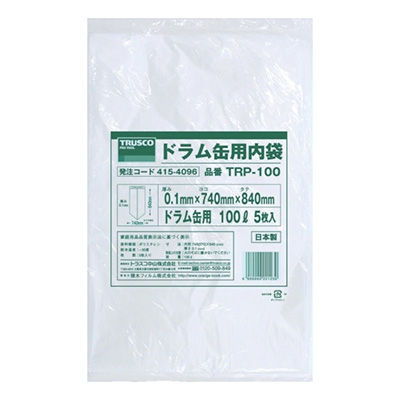 トラスコ TRUSCO ドラム缶用内袋 TRP-100 415-4096 (商品コード：166630)