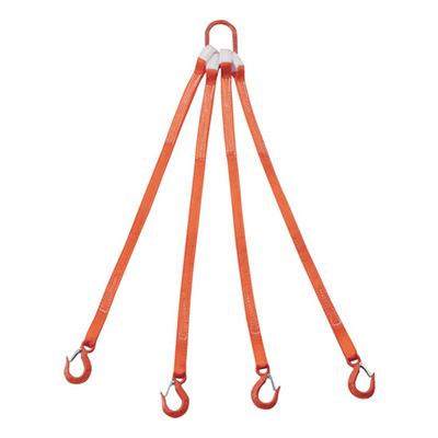 トラスコ TRUSCO 4本吊ベルトスリングセット 25mm幅×1m 1S G25-4P10-0.86 258-0319