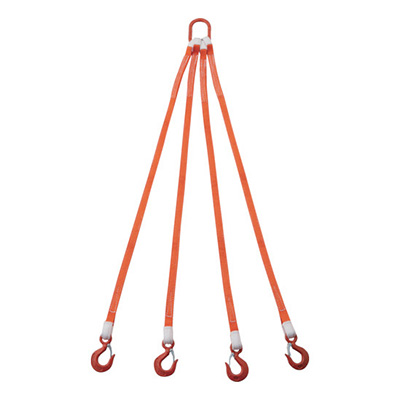 トラスコ TRUSCO 4本吊ベルトスリングセット 25mm幅×1.5m 1S G25-4P15-1.72 258-0327