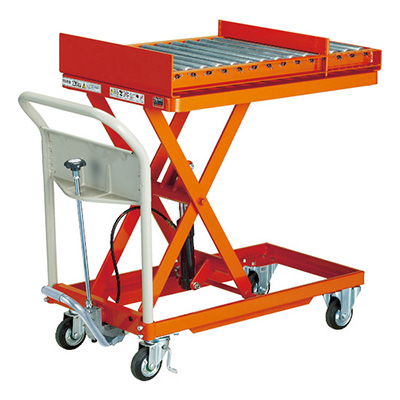 トラスコ TRUSCO 金型移動用ハンドリフター 230㎏ 500×800 オレンジ HLFA-S250M1 115-7896
