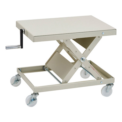 トラスコ TRUSCO ローハイシステム リフター スクリュー式 400×550 移動式 LH-35S-1 137-2368 (商品コード：168607)