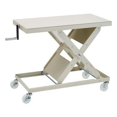 トラスコ TRUSCO ローハイシステム リフター スクリュー式 400×750 移動式 LH-51S-1 137-2369 (商品コード：168608)