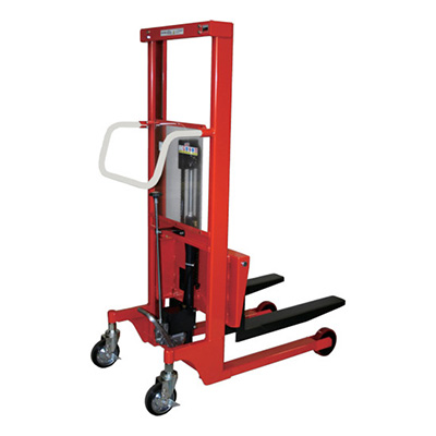 トラスコ TRUSCO コゾウリフター 400㎏ フォーク式 H110～1235mm BEA-H400-12B 115-8251 (商品コード：168621)