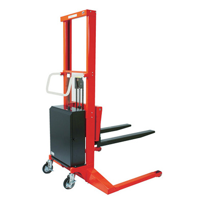 トラスコ TRUSCO コゾウリフター 電動油圧式 400㎏  フォーク高さ1500mm 幅広タイプ BEN-D400-15W 337-3541 (商品コード：168657)