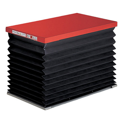 トラスコ TRUSCO スーパーFAリフター 電動式 500㎏ 1200×650mm 蛇腹付 HFA-50-0612J 464-4271 (商品コード：168697)