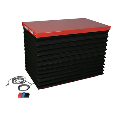 トラスコ TRUSCO スーパーFAリフター 電動式 1000㎏ 1200×650mm 蛇腹付 HFA-100-0612J 464-3992 (商品コード：168698)