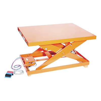 トラスコ TRUSCO テーブルリフト 1000㎏ 650×1050mm 電動Bねじ式DC24Vバッテリー専用 HDL-L100610V-D2 855-3361 (商品コード：168728)