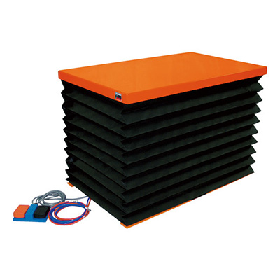 トラスコ TRUSCO テーブルリフト 100㎏ 520×850mm 電動BねじDC12Vバッテリー専用 蛇腹付 HDL-L1058RJ-D1 160-5468 (商品コード：168735)