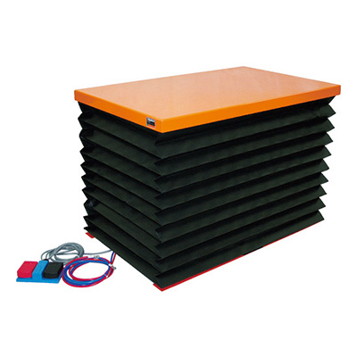 トラスコ TRUSCO テーブルリフト 100㎏ 520×850mm 電動BねじDC12Vバッテリー専用 蛇腹付 HDL-L1058RJ-D2 160-5463 (商品コード：168738)