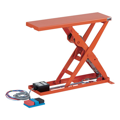 トラスコ TRUSCO スリムリフト 100㎏ 700×200mm 電動Bねじ式DC24V HLEBA-10-2007-D2 256-8798 (商品コード：168756)