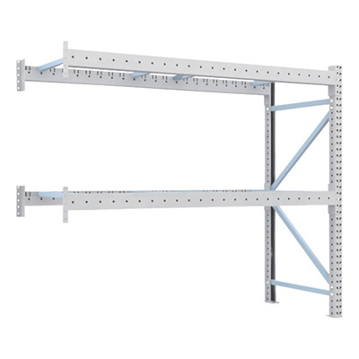 トラスコ TRUSCO 重量パレットラック1トン2500×900×H2000 2段 連結 1D-20B25-09-2B 459-1402