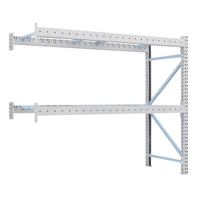トラスコ TRUSCO 重量パレットラック2トン2300×900×H2000 2段 連結 2D-20B23-09-2B 459-1828