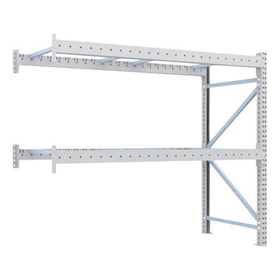 トラスコ TRUSCO 重量パレットラック2トン2300×1000×H2000 2段 連結 2D-20B23-10-2B 459-1844