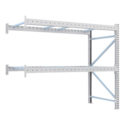 トラスコ TRUSCO 重量パレットラック2トン2300×1100×H2000 2段 連結 2D-20B23-11-2B 459-1861