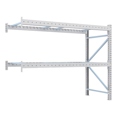 トラスコ TRUSCO 重量パレットラック2トン2500×1000×H2000 2段 連結 2D-20B25-10-2B 459-1909
