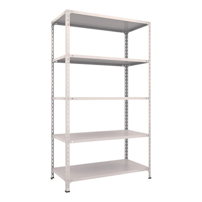 トラスコ TRUSCO スチールラック 軽量棚開放型 W1200×D600×H2100 5段 ネオグレー 74W-15 502-5052 (商品コード：169175)