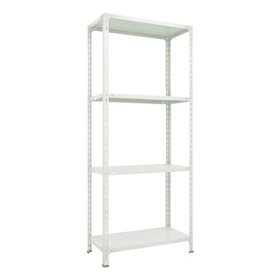 トラスコ TRUSCO スチールラック 軽量棚開放型 1200×450×H2100 4段 ネオグレー 74X-14 779-9462 (商品コード：169178)