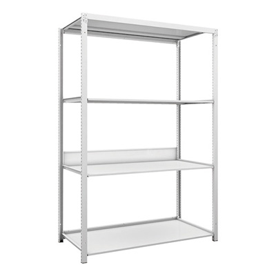 トラスコ TRUSCO スチールラック K1型抗菌塗装高密度収納棚 H1900×W1250×D625 4段 K1-6464 206-4732 (商品コード：169621)