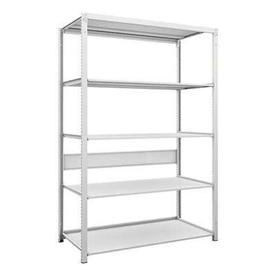 トラスコ TRUSCO スチールラック K1型抗菌塗装高密度収納棚 H1900×W1250×D625 5段 K1-6465 206-4738 (商品コード：169625)