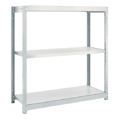 トラスコ TRUSCO スチールラック M1.5型軽中量棚1160×595×H1200 3段単体 ネオグレー M1.5-4463 511-4489 (商品コード：169956)