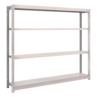 トラスコ TRUSCO スチールラック M1.5型 W1760×D295×H1500 4段 単体 ネオグレー M1.5-5634 505-8708 (商品コード：170022)