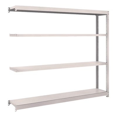 トラスコ TRUSCO スチールラック M1.5型 W1760×D295×H1500 4段 連結 ネオグレー M1.5-5634B 508-3087 (商品コード：170023)