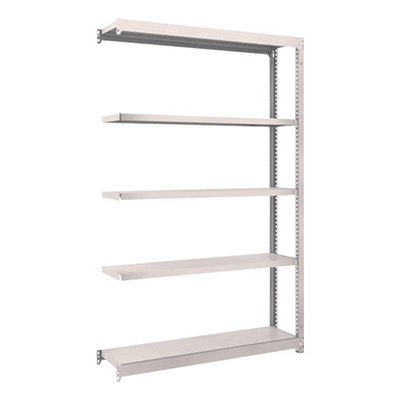 トラスコ TRUSCO スチールラック M1.5型 W1160×D295×H1800 5段 連結 ネオグレー M1.5-6435B 508-3389 (商品コード：170081)