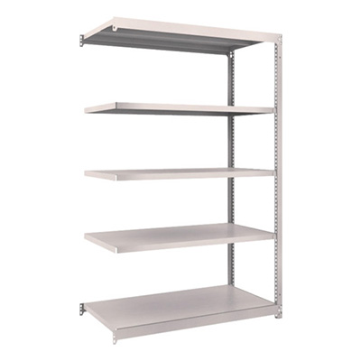 トラスコ TRUSCO スチールラック M1.5型 W1160×D595×H1800 5段 連結 ネオグレー M1.5-6465B 508-3460 (商品コード：170113)