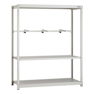 トラスコ TRUSCO スチールラック M1.5型軽中量棚 1460×595×1800 3段 アーム1段 単体 M1.5-6563-A1 149-7760 (商品コード：170142)