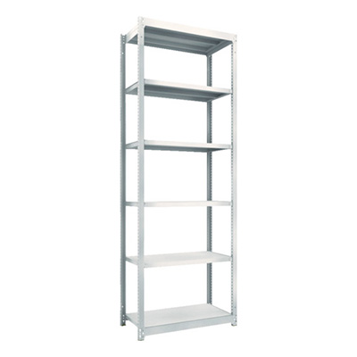 トラスコ TRUSCO スチールラック M1.5型 W860×D445×H2400 6段 単体 ネオグレー M1.5-8346 450-0075 (商品コード：170260)