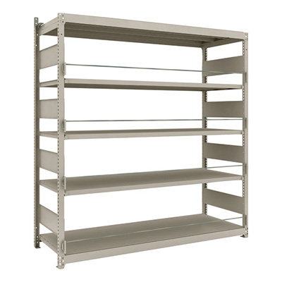 トラスコ TRUSCO スチールラック 災害備蓄ラック M1.5型 1760×595×1800 5段単体 M1.5-DS6665 206-6997 (商品コード：170309)