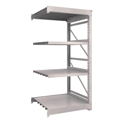 トラスコ TRUSCO スチールラック M10型重量棚 900×900×H1800 4段 連結 ネオグレー M10-6394B 508-1696 (商品コード：170408)
