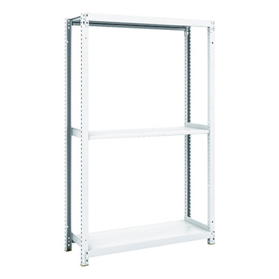 トラスコ TRUSCO スチールラック M1型抗菌塗装ボルトレス軽量棚900×320×H1500 3段 M1-5333 856-7282 (商品コード：170477)