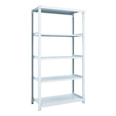 トラスコ TRUSCO スチールラック M1型抗菌塗装ボルトレス軽量棚900×420×H1800 5段 M1-6345 856-7292 (商品コード：170509)