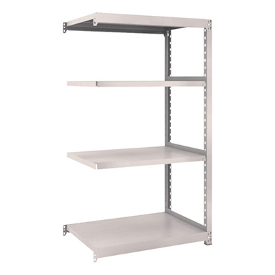 トラスコ TRUSCO スチールラック M2型 W860×D600×H1500 4段 連結 ネオグレー M2-5364B 508-5276 (商品コード：170612)