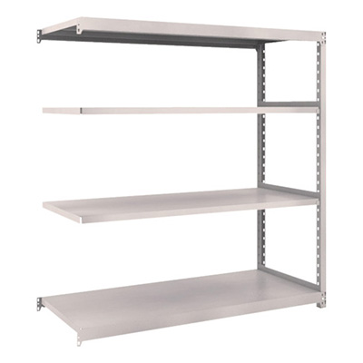 トラスコ TRUSCO スチールラック M2型 W1460×D600×H1500 4段 連結 ネオグレー M2-5564B 508-5551 (商品コード：170636)