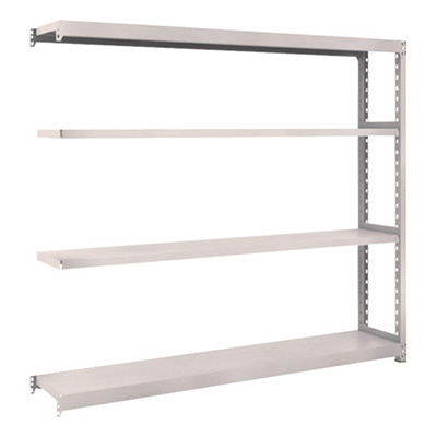 トラスコ TRUSCO スチールラック M2型 W1760×D300×H1500 4段 連結 ネオグレー M2-5634B 508-5489 (商品コード：170640)