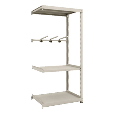 トラスコ TRUSCO スチールラック M2型軽中量棚 860×600×H1800 3段 アーム1段 連結 M2-6363-A1B 149-7781 (商品コード：170689)