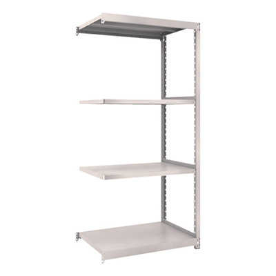 トラスコ TRUSCO スチールラック M2型 W860×D600×H1800 4段 連結 ネオグレー M2-6364B 508-5781 (商品コード：170706)