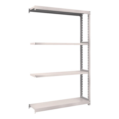 トラスコ TRUSCO スチールラック M2型 W1160×D300×H1800 4段 連結 ネオグレー M2-6434B 508-5632 (商品コード：170722)