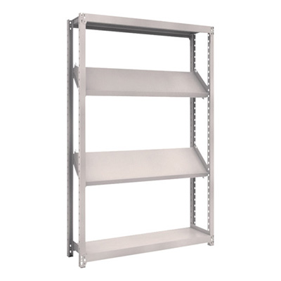 トラスコ TRUSCO スチールラック M2型棚 1200×300×H1800 4段 傾斜2段 M2-6434K2 484-3827 (商品コード：170723)