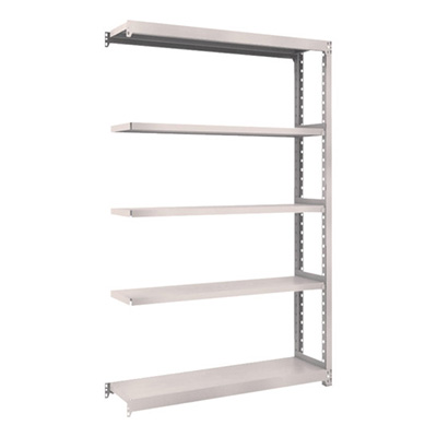 トラスコ TRUSCO スチールラック M2型 W1160×D300×H1800 5段 連結 ネオグレー M2-6435B 508-5705 (商品コード：170726)