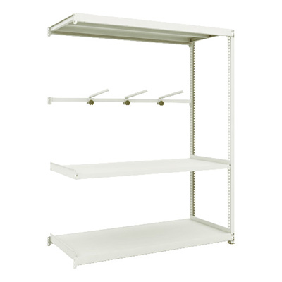 トラスコ TRUSCO スチールラック M2型軽中量棚 1460×600×H1800 3段 アーム1段 連結 M2-6563-A1B 149-7785 (商品コード：170787)