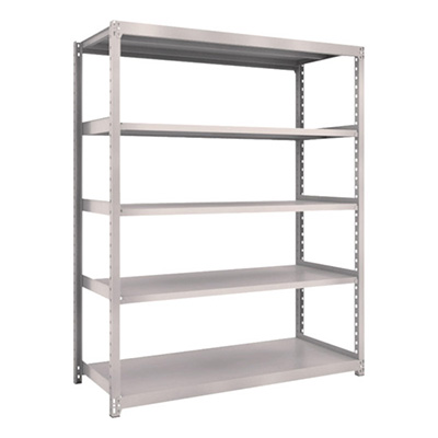 トラスコ TRUSCO スチールラック M2型 W1460×D600×H1800 5段 単体 ネオグレー M2-6565 506-8312 (商品コード：170801)