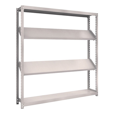 トラスコ TRUSCO スチールラック M2型棚 1800×300×H1800 4段 傾斜2段 M2-6634K2 484-3941 (商品コード：170811)